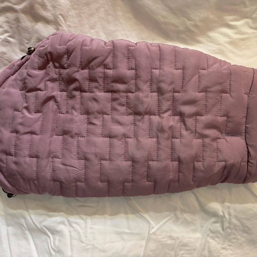 Christopher and Banks Quilted Pink Dog Jacket, size Marge with tags